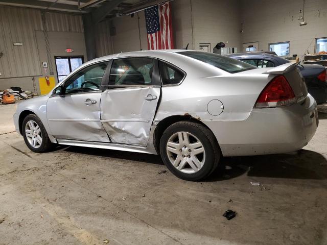 2G1WG5E35D1175515 - 2013 CHEVROLET IMPALA LT SILVER photo 2