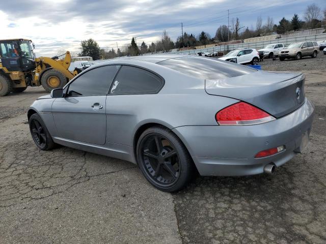 WBAEH73414B191005 - 2004 BMW 645 CI AUTOMATIC GRAY photo 2