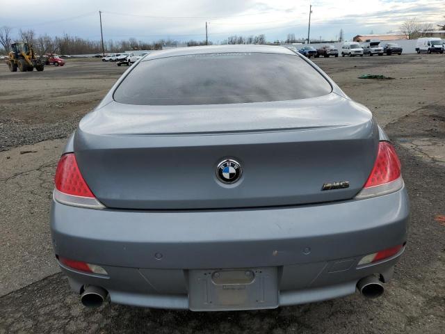 WBAEH73414B191005 - 2004 BMW 645 CI AUTOMATIC GRAY photo 6