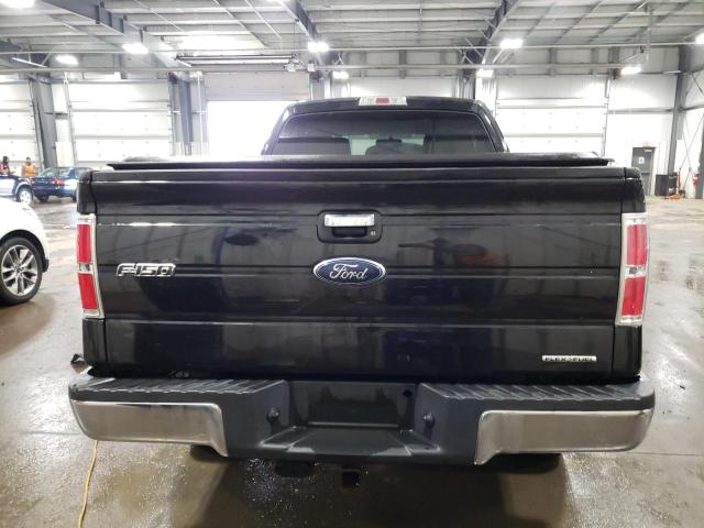 1FTFX1EF0CFC79072 - 2012 FORD F150 SUPER CAB BLACK photo 6