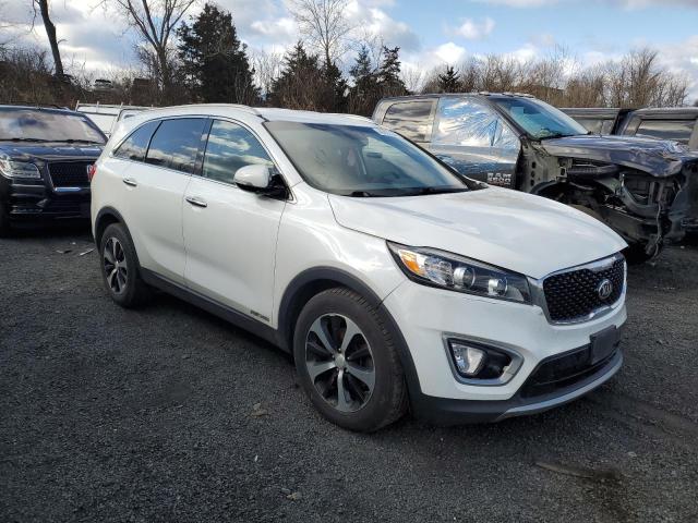 5XYPHDA59GG142716 - 2016 KIA SORENTO EX WHITE photo 4