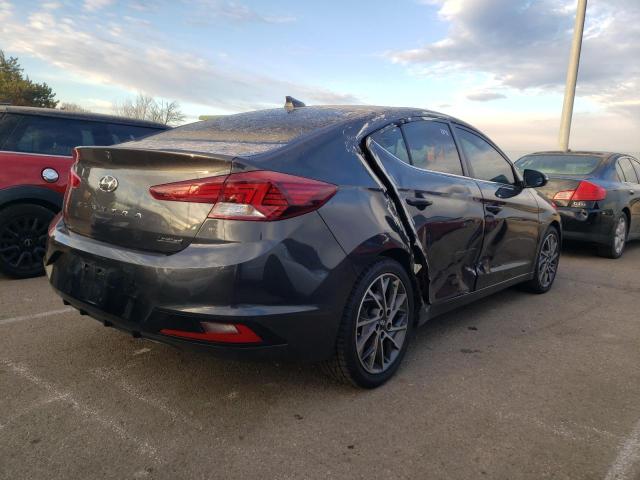 5NPD84LF0LH553398 - 2020 HYUNDAI ELANTRA SEL GRAY photo 3