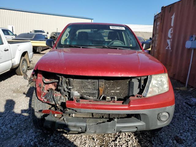 1N6AD0ERXCC449427 - 2012 NISSAN FRONTIER S RED photo 5