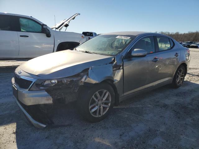 KNAGM4A74D5423983 - 2013 KIA OPTIMA LX SILVER photo 1