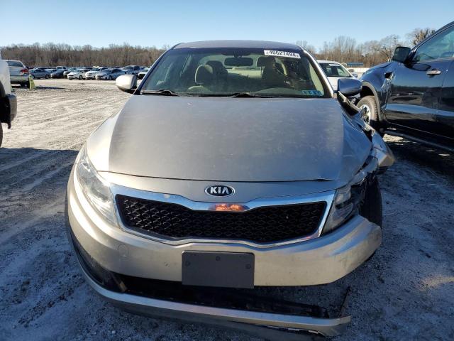 KNAGM4A74D5423983 - 2013 KIA OPTIMA LX SILVER photo 5