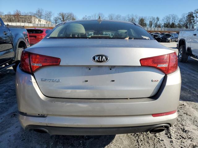 KNAGM4A74D5423983 - 2013 KIA OPTIMA LX SILVER photo 6