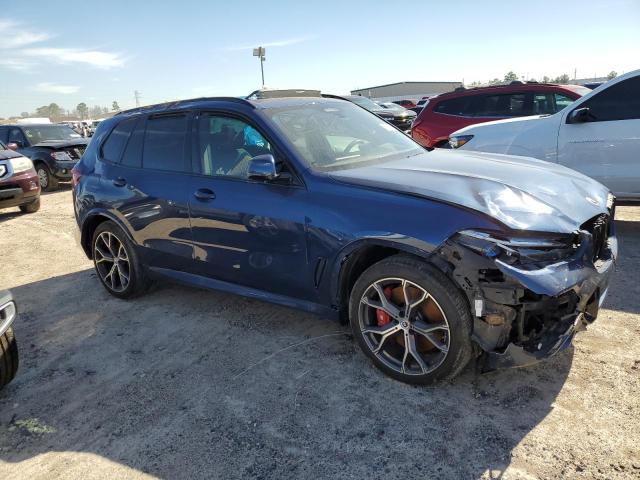 5UXJU4C00P9P43161 - 2023 BMW X5 M50I BLUE photo 4