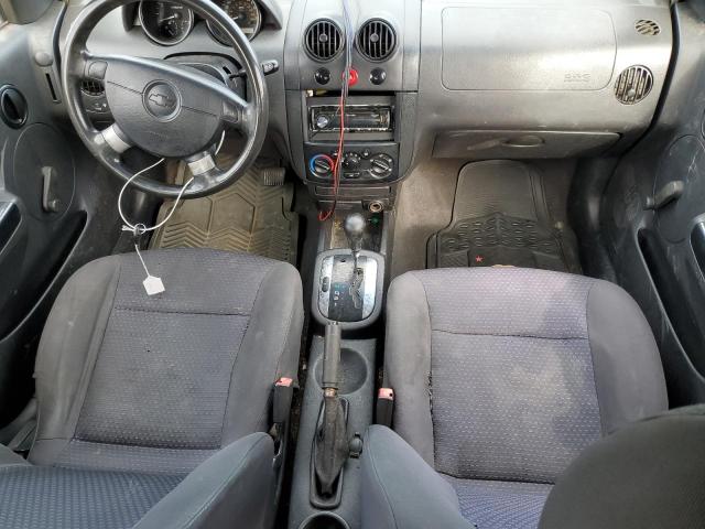 KL1TD666X6B515334 - 2006 CHEVROLET AVEO BASE ORANGE photo 8