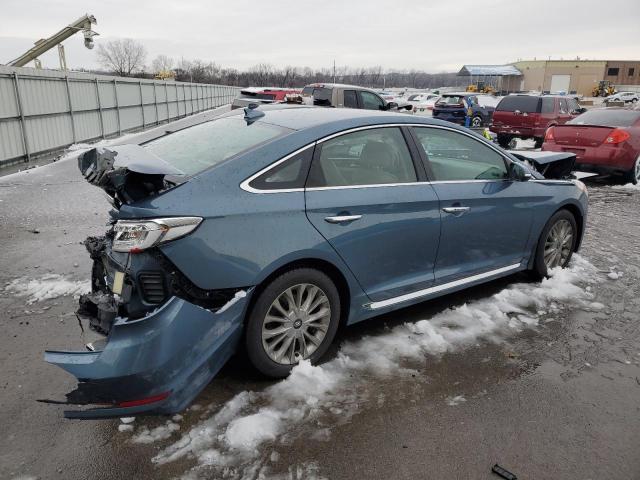 5NPE34AF8FH233417 - 2015 HYUNDAI SONATA SPORT BLUE photo 3