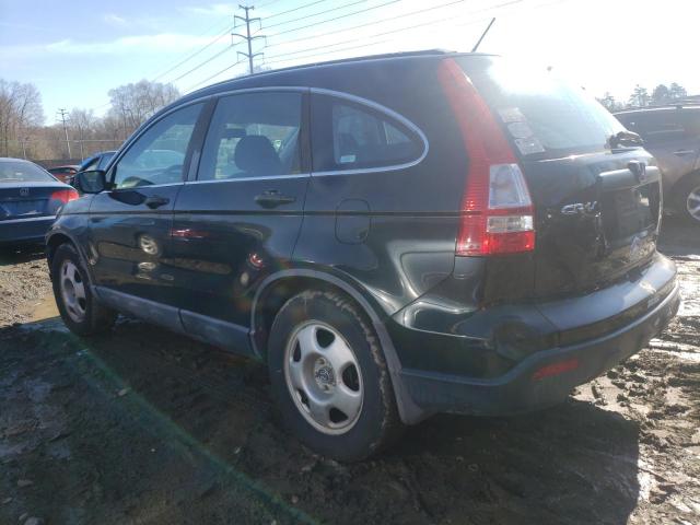 5J6RE48369L008544 - 2009 HONDA CR-V LX BLACK photo 2