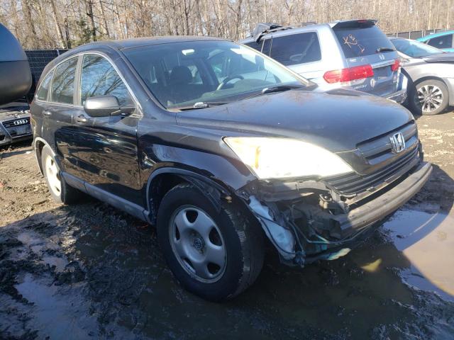 5J6RE48369L008544 - 2009 HONDA CR-V LX BLACK photo 4