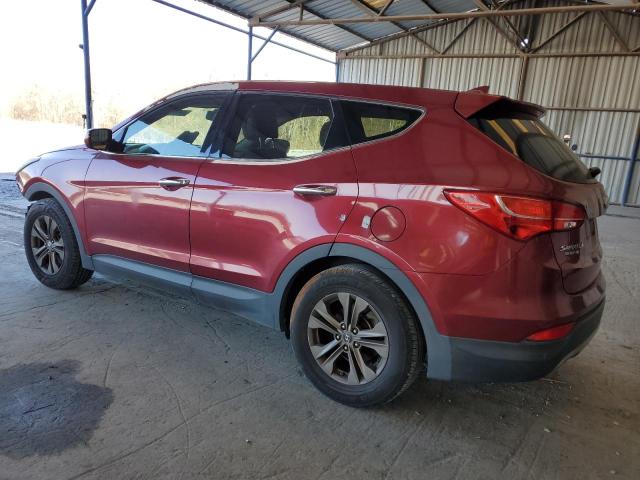 5XYZT3LB6DG051239 - 2013 HYUNDAI SANTA FE S RED photo 2