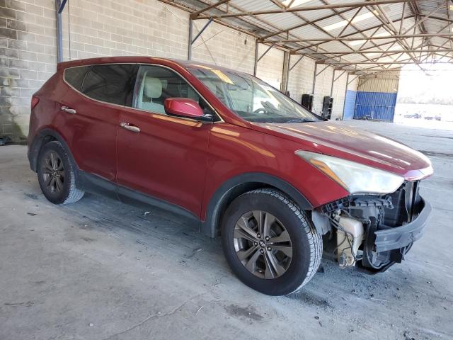 5XYZT3LB6DG051239 - 2013 HYUNDAI SANTA FE S RED photo 4