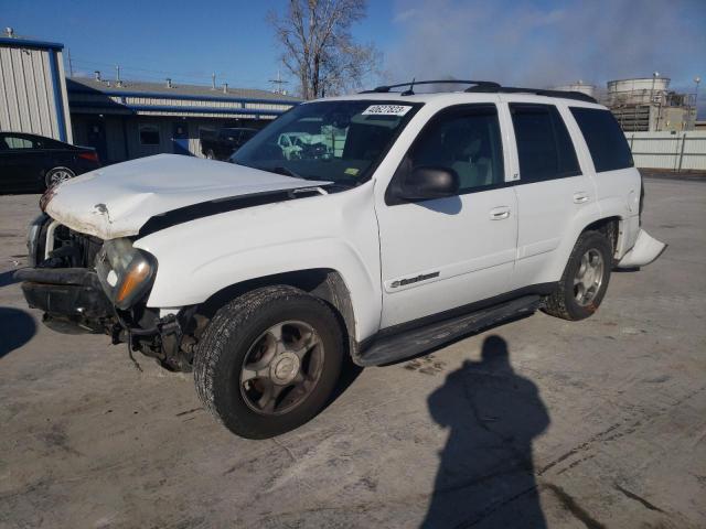 1GNDT13S042394595 - 2004 CHEVROLET TRAILBLAZE LS WHITE photo 1