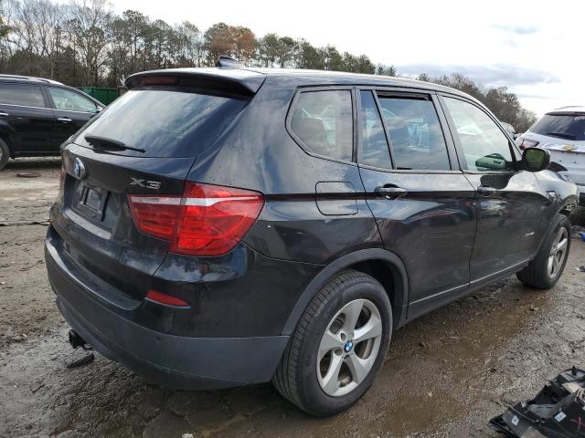 5UXWX5C53BL712514 - 2011 BMW X3 XDRIVE28I BLACK photo 3