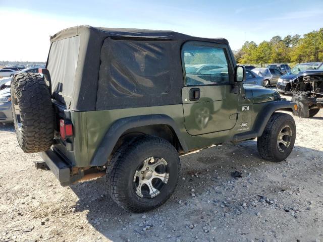 1J4FA39S26P735750 - 2006 JEEP WRANGLER X GREEN photo 3