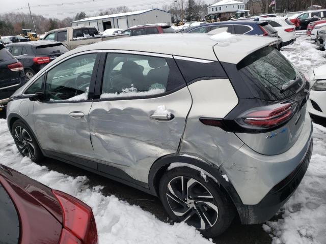 1G1FX6S09P4134541 - 2023 CHEVROLET BOLT EV 2LT SILVER photo 2