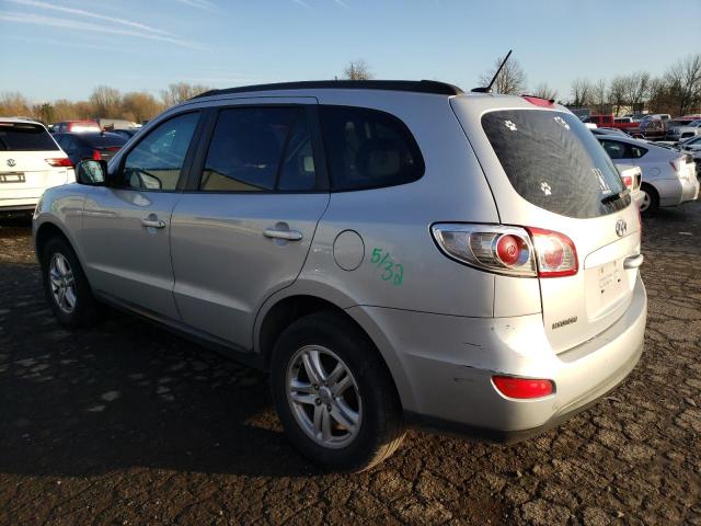 5NMSG3AB7AH345405 - 2010 HYUNDAI SANTA FE GLS SILVER photo 2