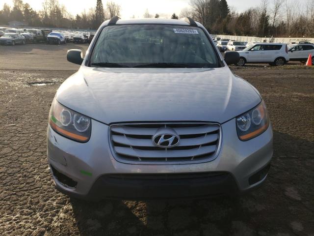 5NMSG3AB7AH345405 - 2010 HYUNDAI SANTA FE GLS SILVER photo 5