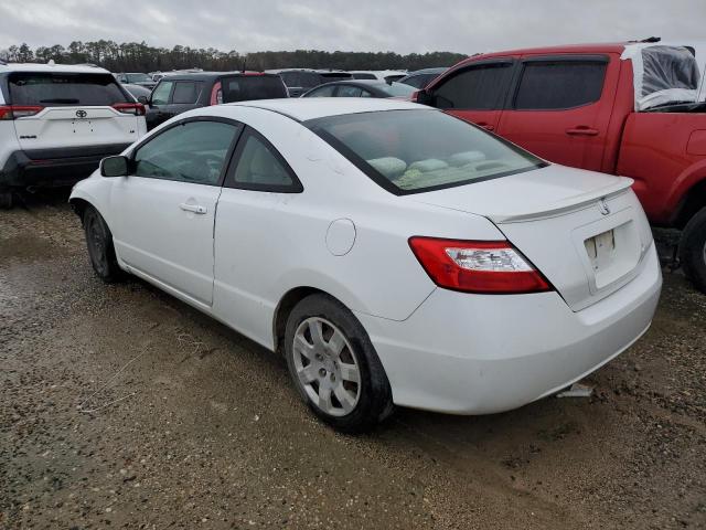 2HGFG12668H533380 - 2008 HONDA CIVIC LX WHITE photo 2