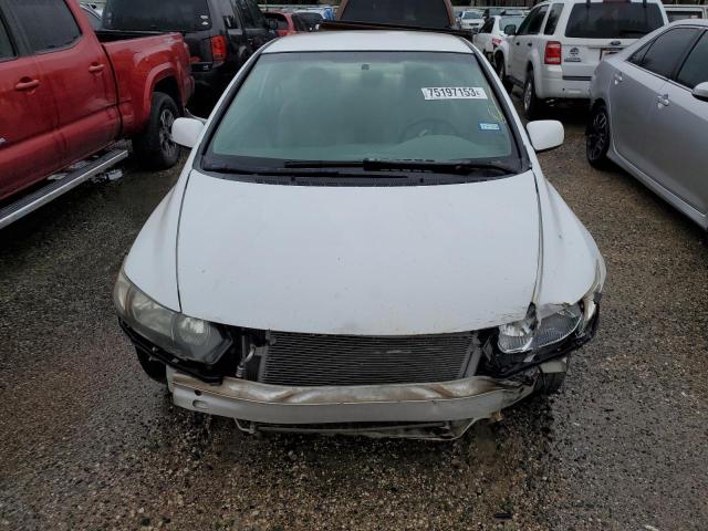 2HGFG12668H533380 - 2008 HONDA CIVIC LX WHITE photo 5