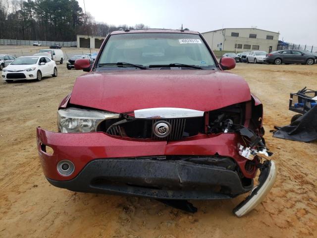 5GAES13P542198911 - 2004 BUICK RAINIER CXL RED photo 5