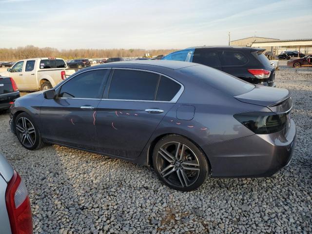 1HGCR2E50FA128780 - 2015 HONDA ACCORD SPORT GRAY photo 2