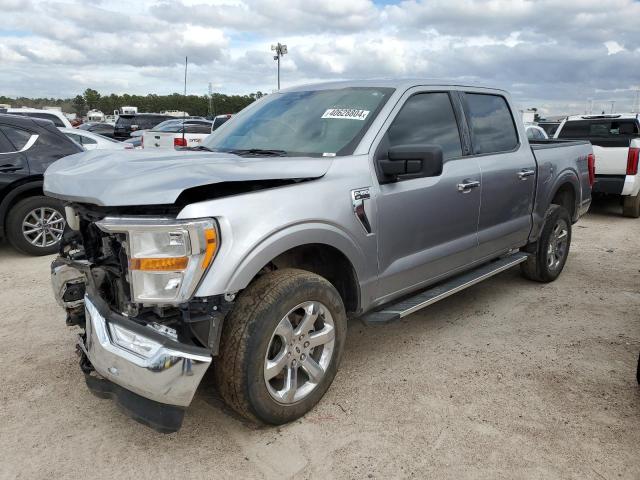 1FTFW1E85NFB63891 - 2022 FORD F150 SUPERCREW SILVER photo 1