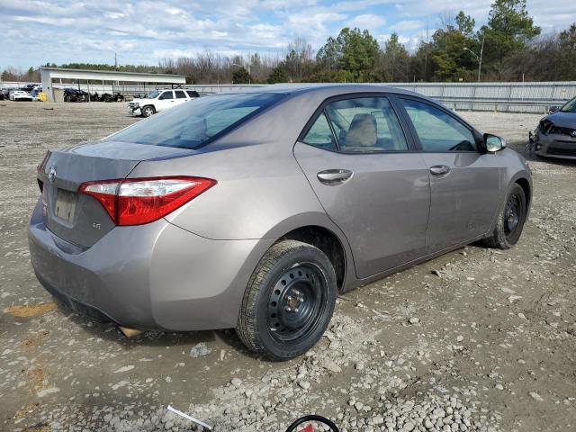 2T1BURHE4FC415368 - 2015 TOYOTA COROLLA L GRAY photo 3