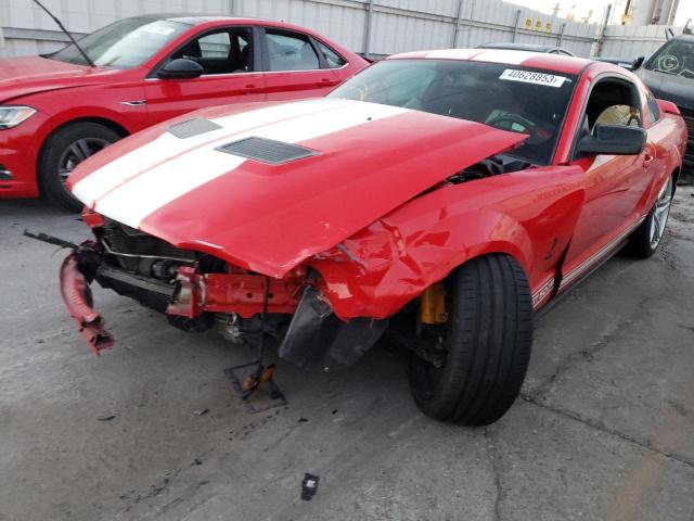 1ZVHT88SX75343360 - 2007 FORD MUSTANG SHELBY GT500 RED photo 1