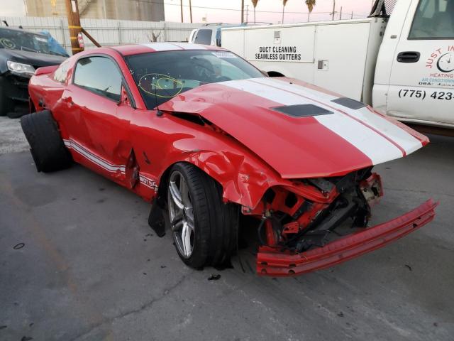 1ZVHT88SX75343360 - 2007 FORD MUSTANG SHELBY GT500 RED photo 4