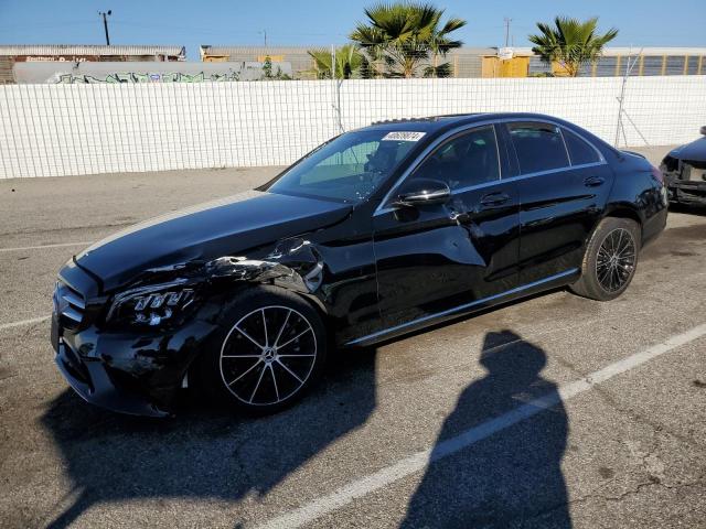 55SWF8DB9KU305048 - 2019 MERCEDES-BENZ C 300 BLACK photo 1