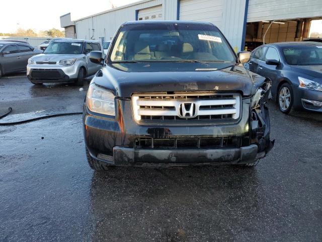 5FNYF28147B046694 - 2007 HONDA PILOT LX BLACK photo 5