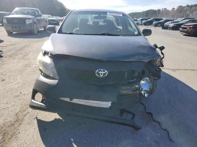 JTDBL40E799051121 - 2009 TOYOTA COROLLA BASE GRAY photo 5