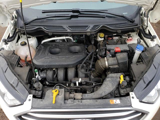 MAJ6S3GL3KC269297 - 2019 FORD ECOSPORT SE WHITE photo 12