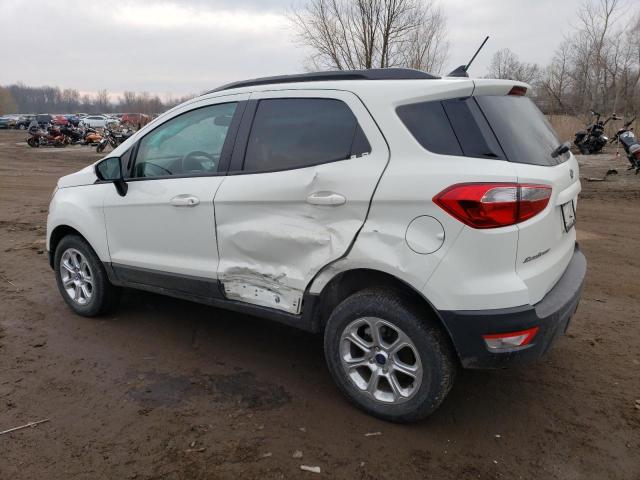 MAJ6S3GL3KC269297 - 2019 FORD ECOSPORT SE WHITE photo 2