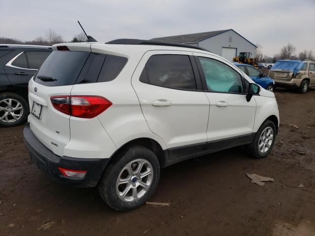 MAJ6S3GL3KC269297 - 2019 FORD ECOSPORT SE WHITE photo 3