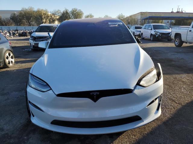 5YJXCBE51MF325995 - 2021 TESLA MODEL X WHITE photo 5