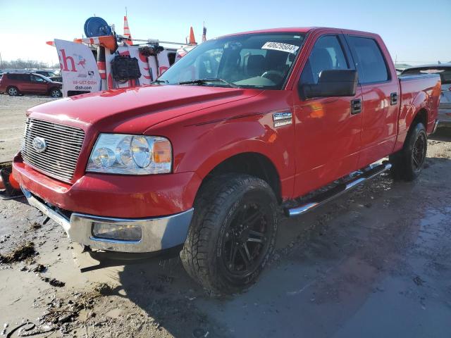 1FTPW14515FB43326 - 2005 FORD F150 SUPERCREW RED photo 1