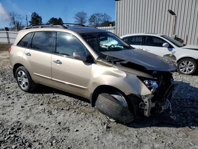 2HNYD28327H536675 - 2007 ACURA MDX TECHNOLOGY BEIGE photo 4