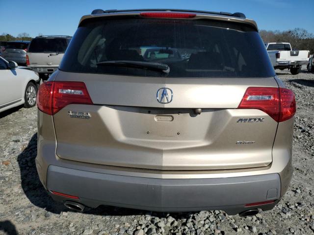 2HNYD28327H536675 - 2007 ACURA MDX TECHNOLOGY BEIGE photo 6