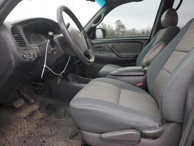 5TBDT44186S511537 - 2006 TOYOTA TUNDRA DOUBLE CAB SR5 BLACK photo 7