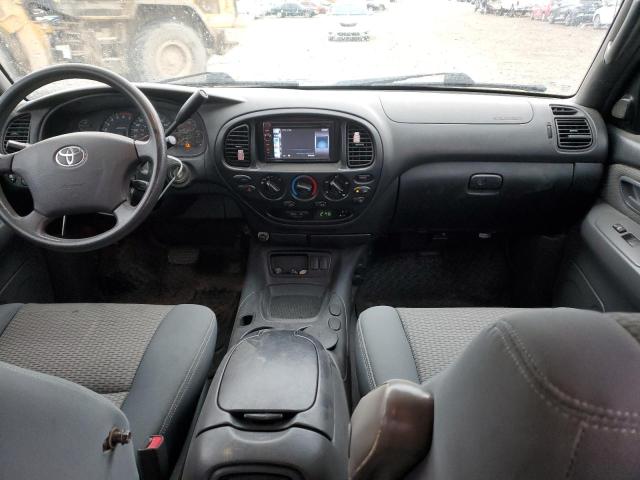 5TBDT44186S511537 - 2006 TOYOTA TUNDRA DOUBLE CAB SR5 BLACK photo 8