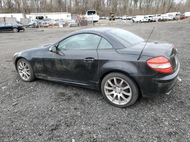 WDBWK56F36F125611 - 2006 MERCEDES-BENZ SLK 350 BLACK photo 2