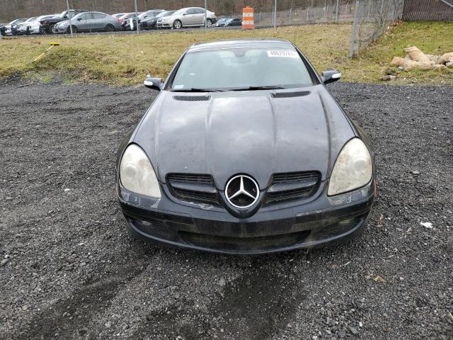 WDBWK56F36F125611 - 2006 MERCEDES-BENZ SLK 350 BLACK photo 5