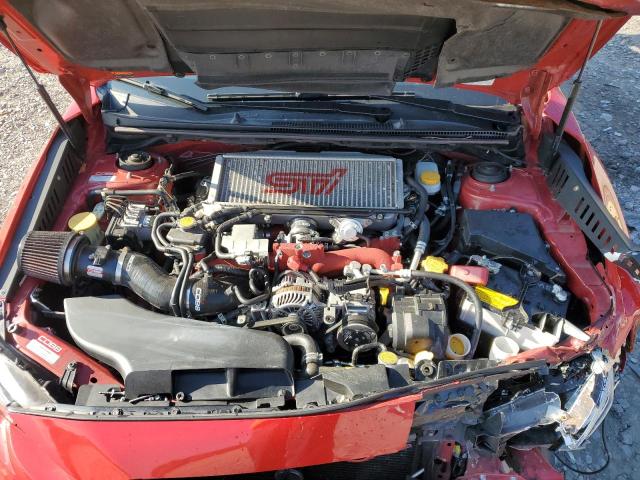 JF1VA2E66L9833559 - 2020 SUBARU WRX STI RED photo 11