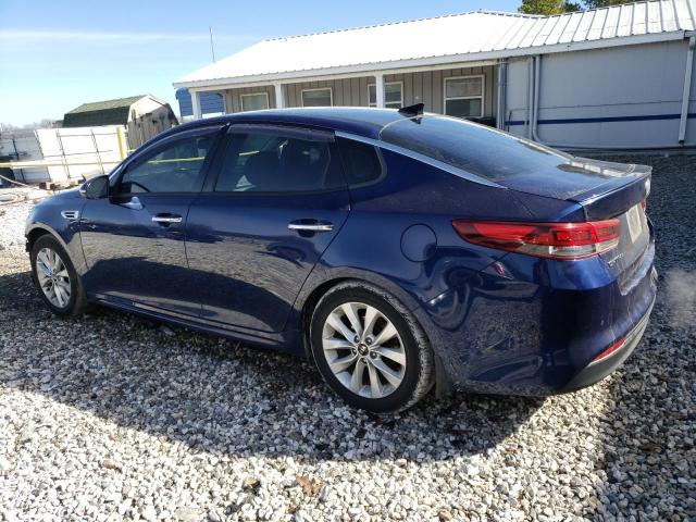 5XXGT4L32JG245336 - 2018 KIA OPTIMA LX BLUE photo 2