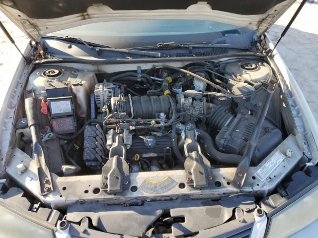 2G1WH55K449287826 - 2004 CHEVROLET IMPALA LS SILVER photo 11