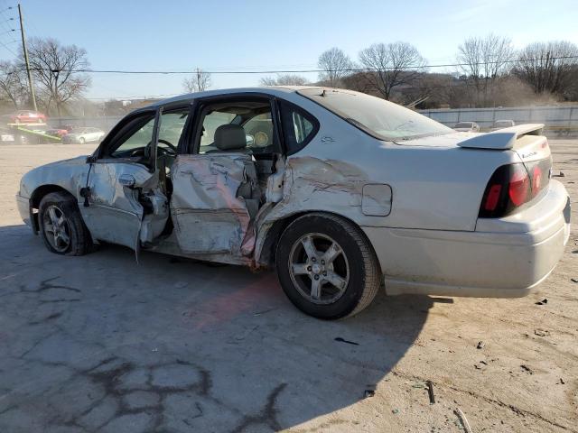 2G1WH55K449287826 - 2004 CHEVROLET IMPALA LS SILVER photo 2