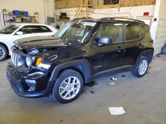 ZACNJDA11NPN49125 - 2022 JEEP RENEGADE SPORT BLACK photo 1